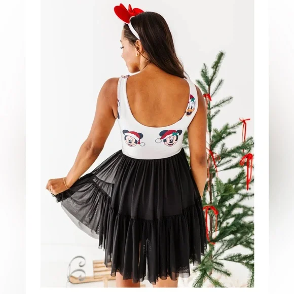 NWOT Holiday Magic Characters | ADULT Women’s Mesh DRESS Size Small - Picture 2 of 13
